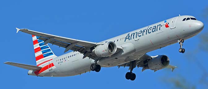 American A321-211 N171US, Phoenix Sky Harbor, November 27, 2017